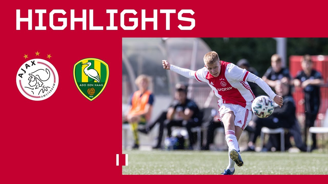 Highlights | Ajax O18 - ADO Den Haag O18 | KNVB Beker