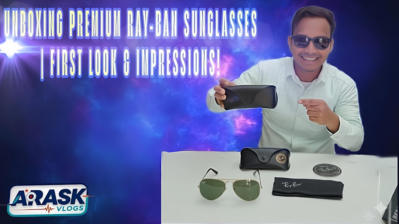 ​Unboxing Premium Ray-Ban Sunglasses | First Look & Honest Impressions!