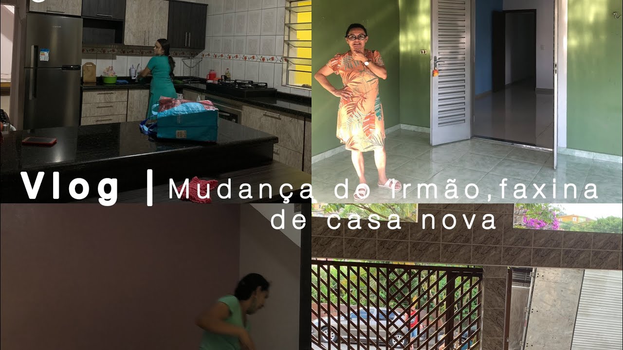 VLOG | mudança do irmão, faxina de casa nova 🧹