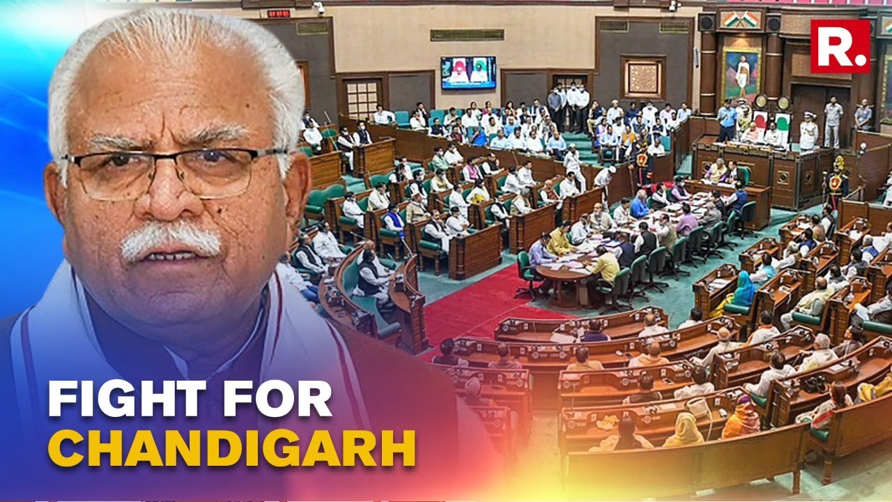 Haryana CM Moves Resolution In State Assembly On Chandigarh & Sutlej Yamuna Link Issue