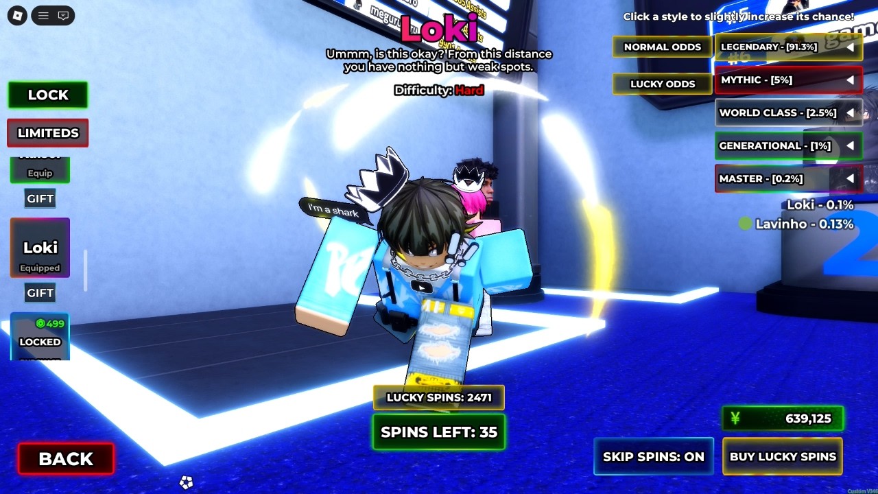 Trying To Get Loki And Lavinho Roblox | Blue Lock Rivals