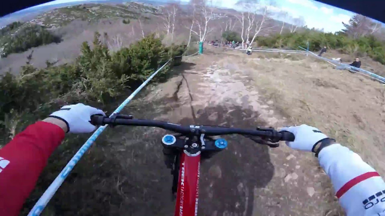Gee Atherton GoPro Race Run Lourdes 2016