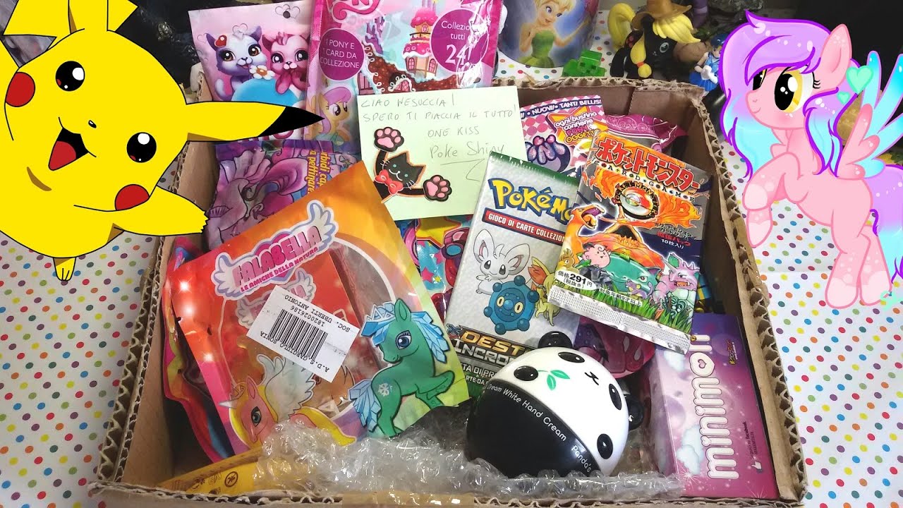 Epico Super Pacco Regalo da Poke Shiny!!! Blind bags e cose pucciose!!!