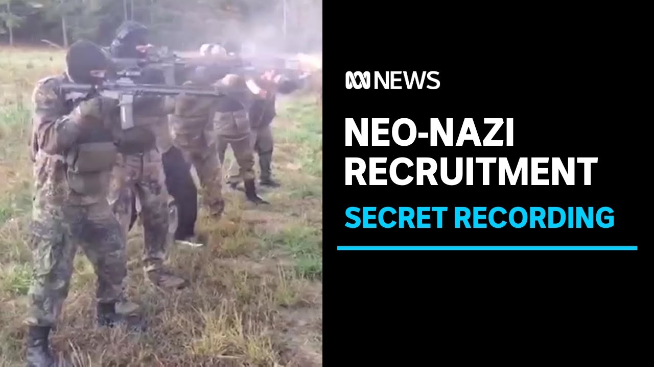 Australians recorded spruiking far-right credentials to global Neo-Nazi group | ABC News