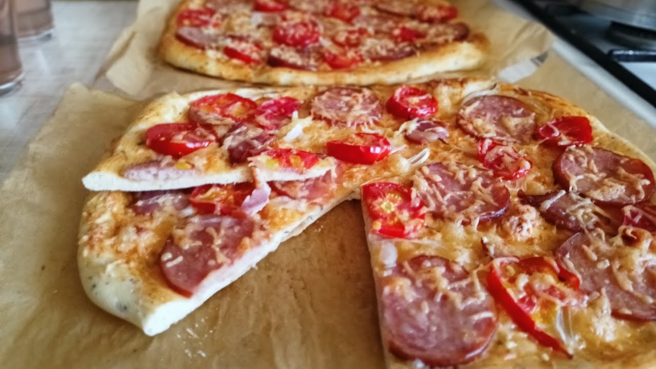 Пицца // Вкусное тесто на пиццу🍕