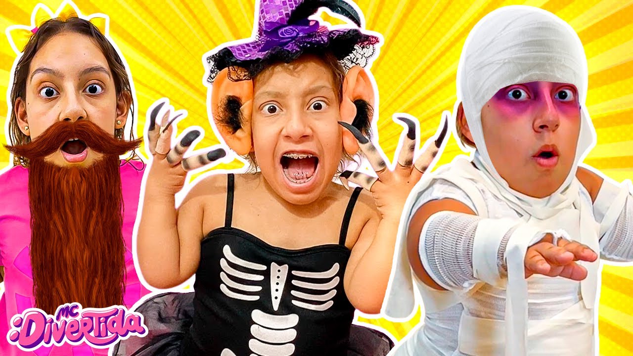 Melhores Histórias de Mistérios e Hallowen para Crianças com Maria Clara MC Divertida