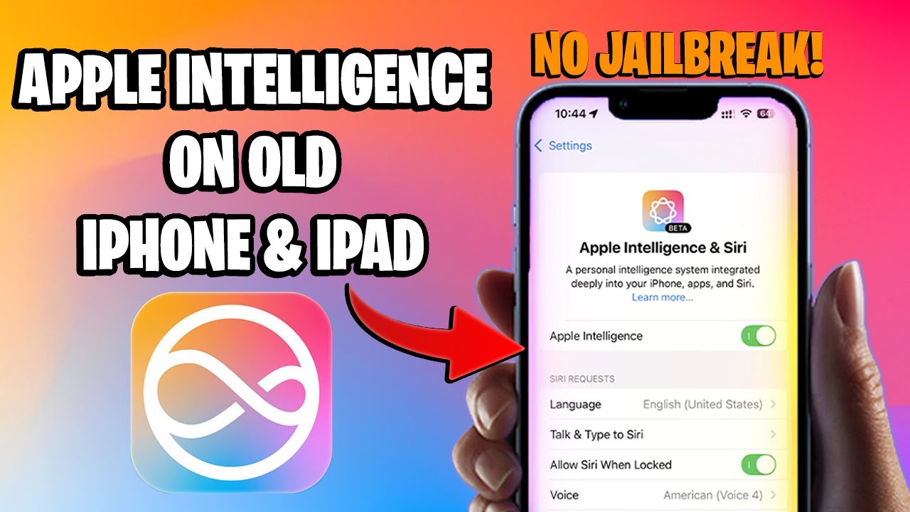 Install Apple Intelligence on ANY Unsupported iPhone or iPad | No Jailbreak