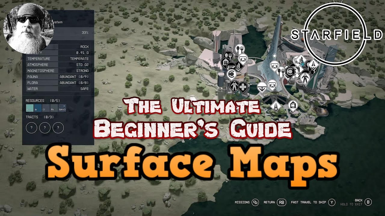 The Ultimate Beginner's Guide to Starfield -  Surface Maps