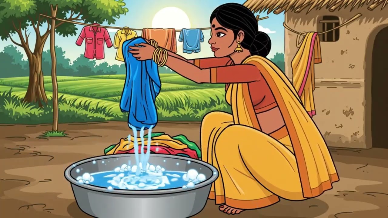 My Peaceful Village Morning Routine 🌞 Slow Living Studio Ghibli Style