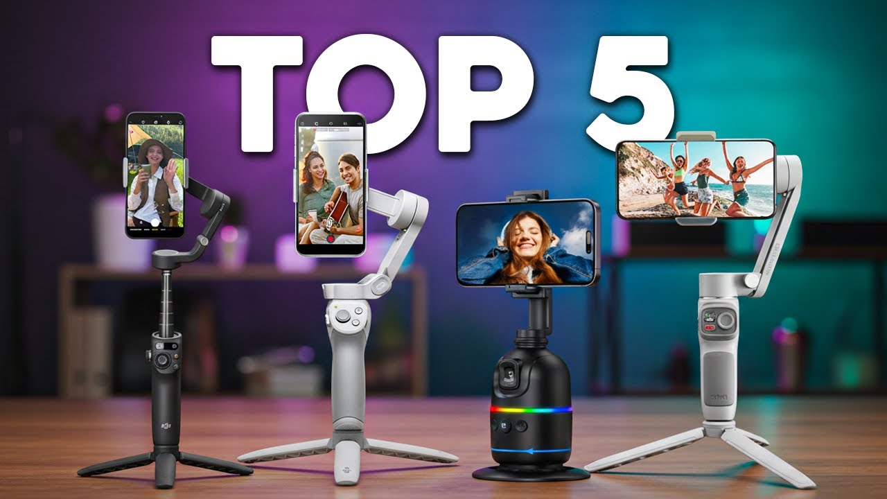 5 MELHORES GIMBAL PARA CELULAR 2026