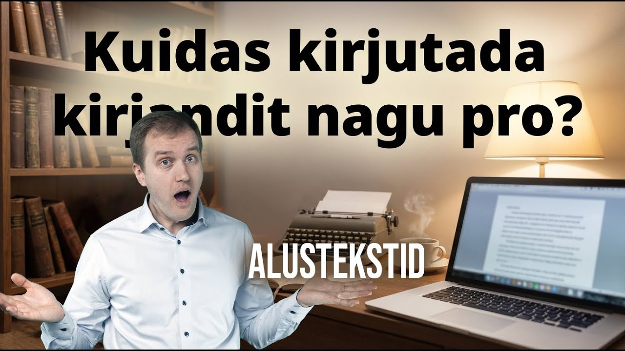 Alustekstide põhjal kirjandi kirjutamine | VIDEOÕPS Eesti keel 7.-9. klass. Kirjand #3