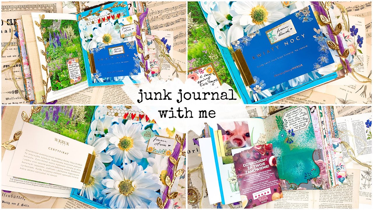 How to Use INTERACTIVE ELEMENTS AND TIP-INS in Your Journal | Junk Journal With Me #14