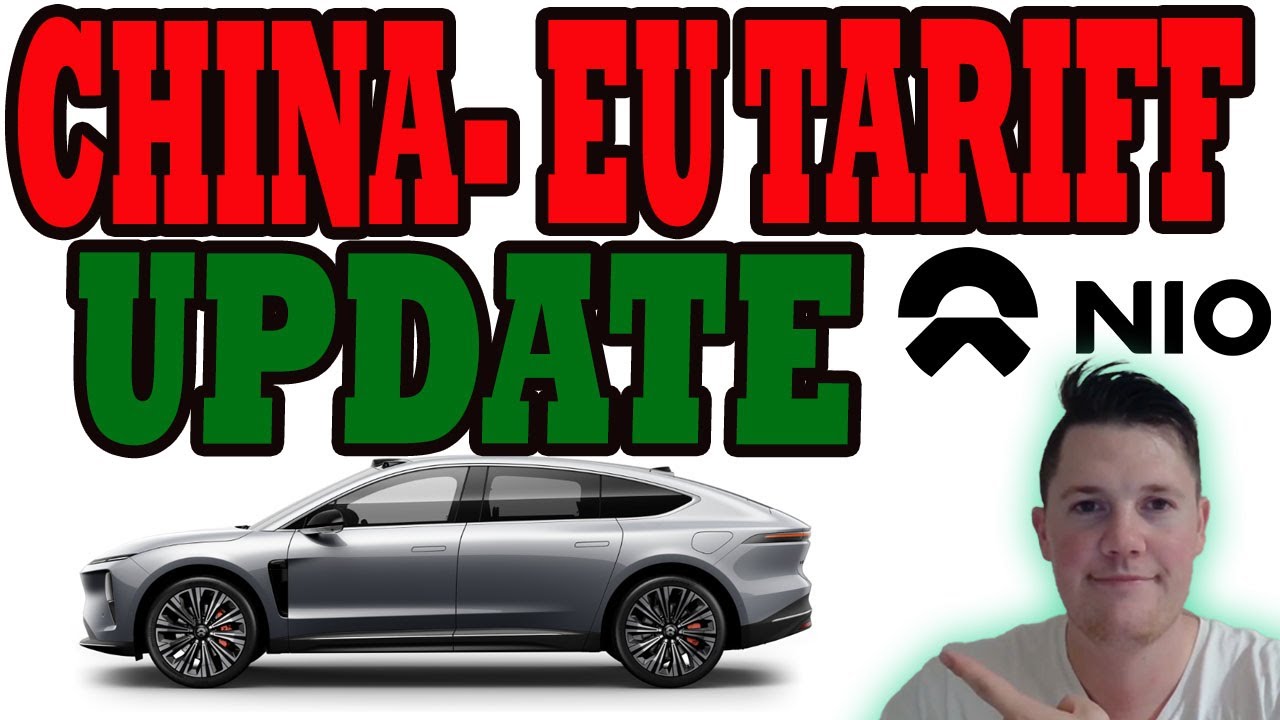 NIO ET5 Refresh Launch🔥 Europe-EU Tariff Update │ NIO Ready to MOVE HIGHER ?!