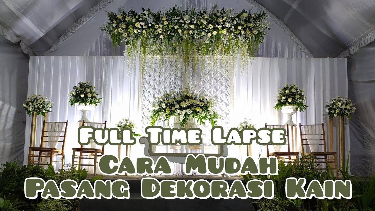 DIY Time Lapse | Tutorial Dekorasi Kain | Trend Dekorasi tahun ini