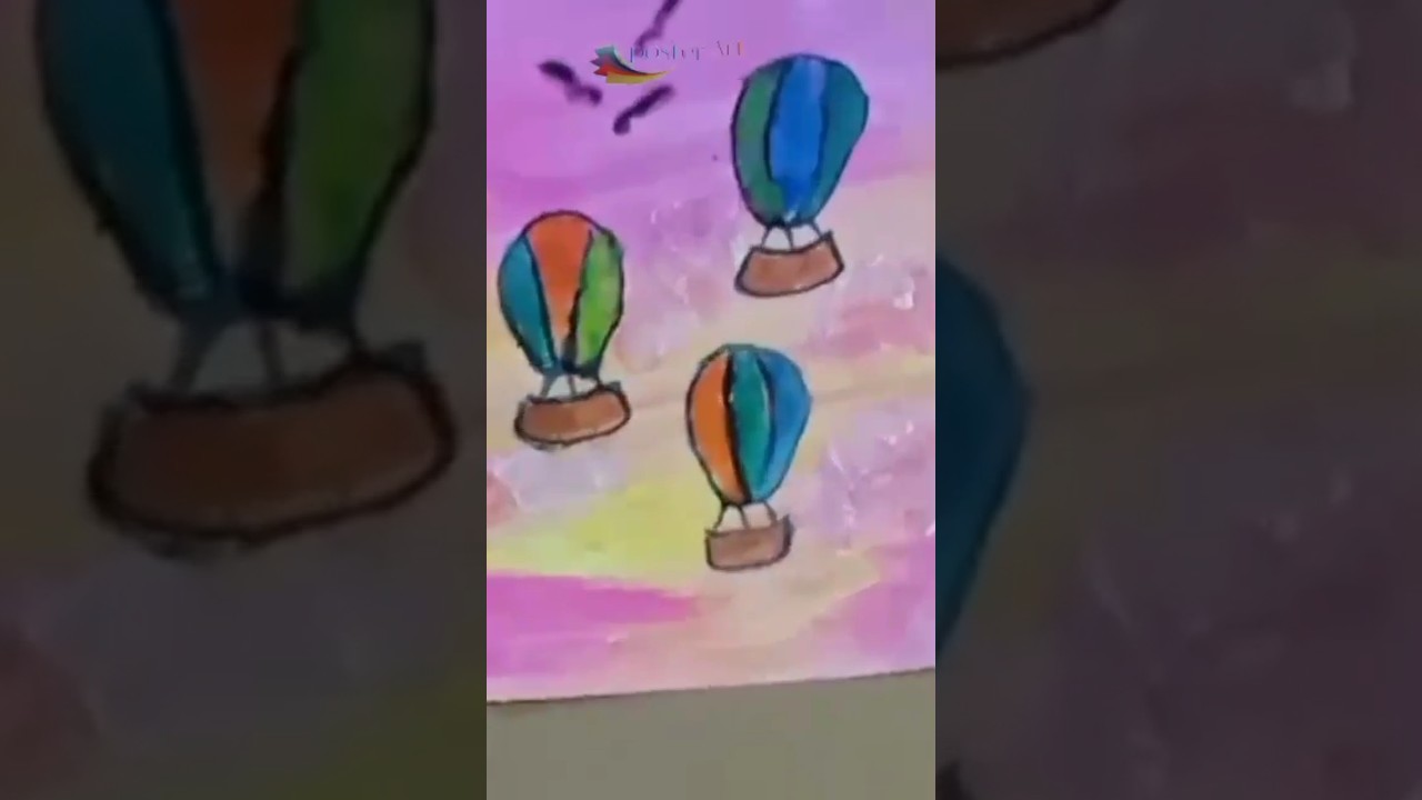 amazing easy painting #viral #posterart