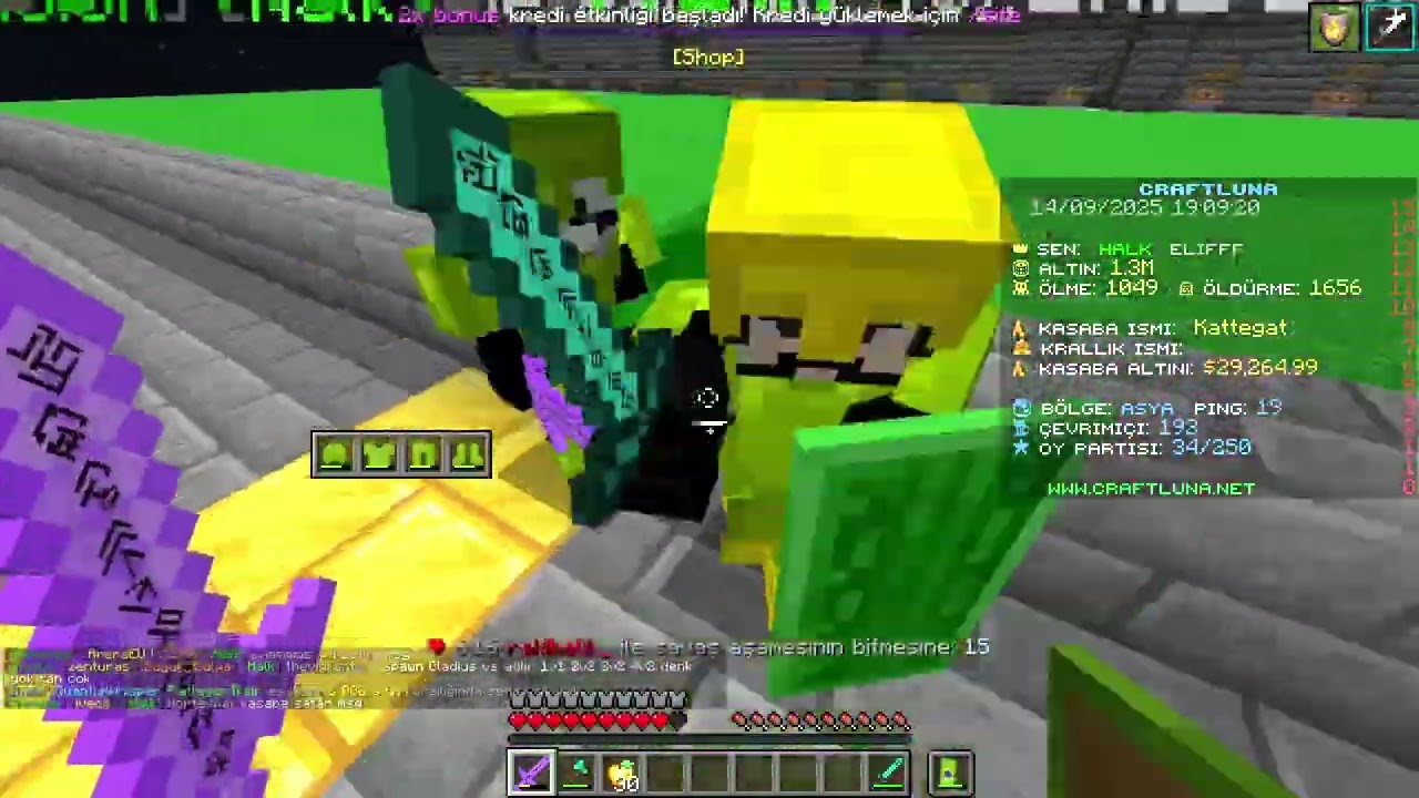 CraftLuna best Kill Montage (Luffyezel oglum ıcın)