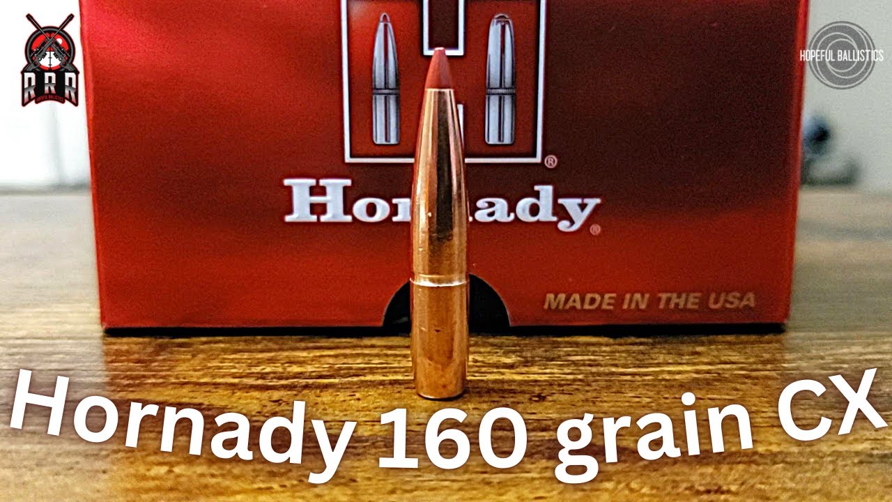Hornady 160 grain CX bullets in 7mm PRC!