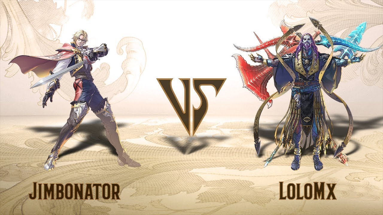 Jimbonator (Raphael) VS LoloMx (Azwel) - Online Set (24.11.2018)
