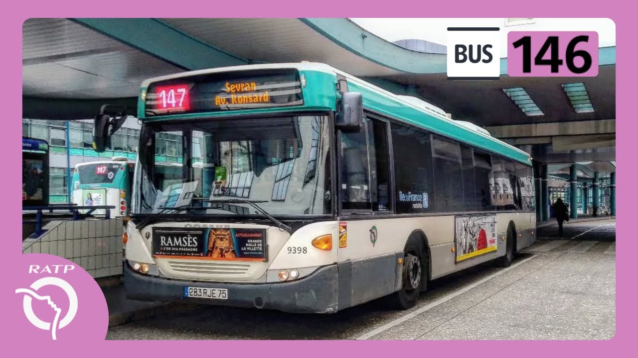 Voyage à bord d'un Scania Omnicity II sur la ligne 146 RATP