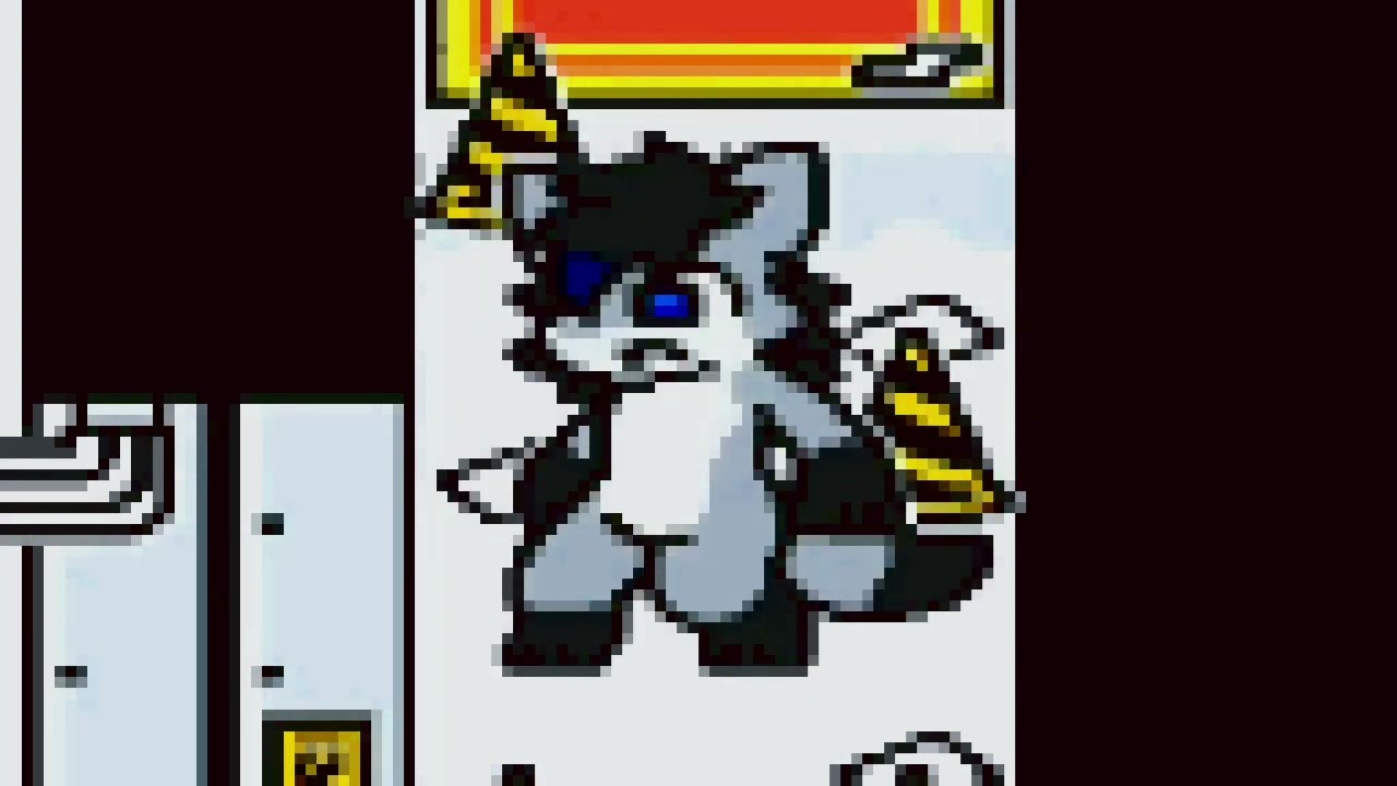 Gray Wolf/Fox Transfur but as Pixel?! || Changed-special edition (pls turn off your volume a bit)