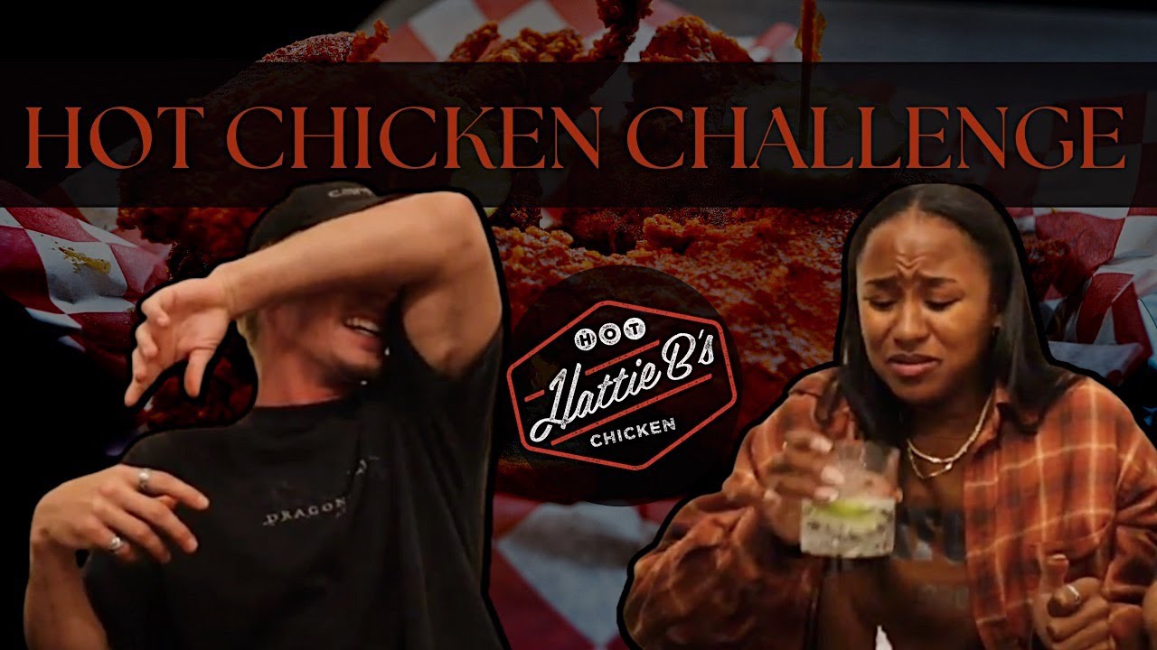 NASHVILLE HOT CHICKEN CHALLENGE!!!! (HATTIE B'S HOTTEST CHICKEN IN NASHVILLE)