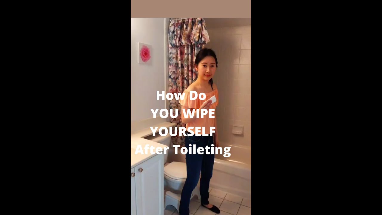 How Do YOU Wipe Yourself After Toileting? #Shorts