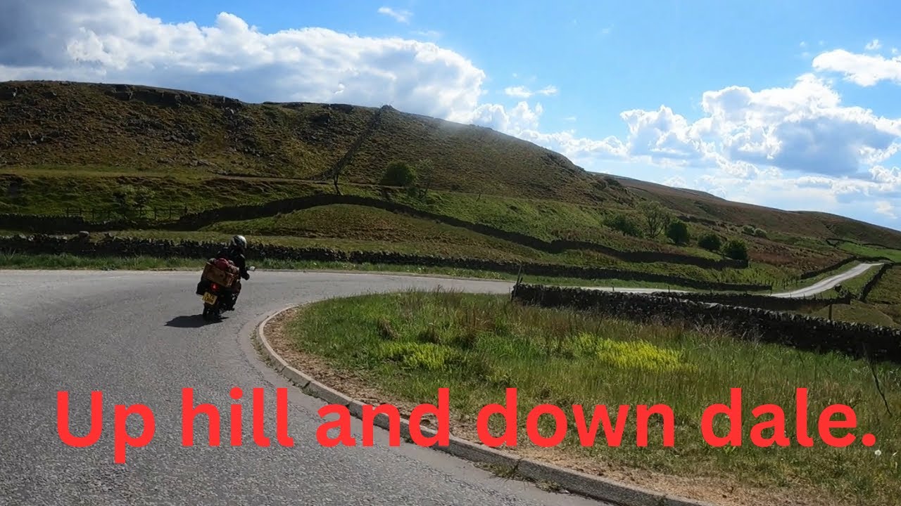 Up hill and down dale. Will 2 fully loaded small capacity Honda's make it up the Buttertubs pass?