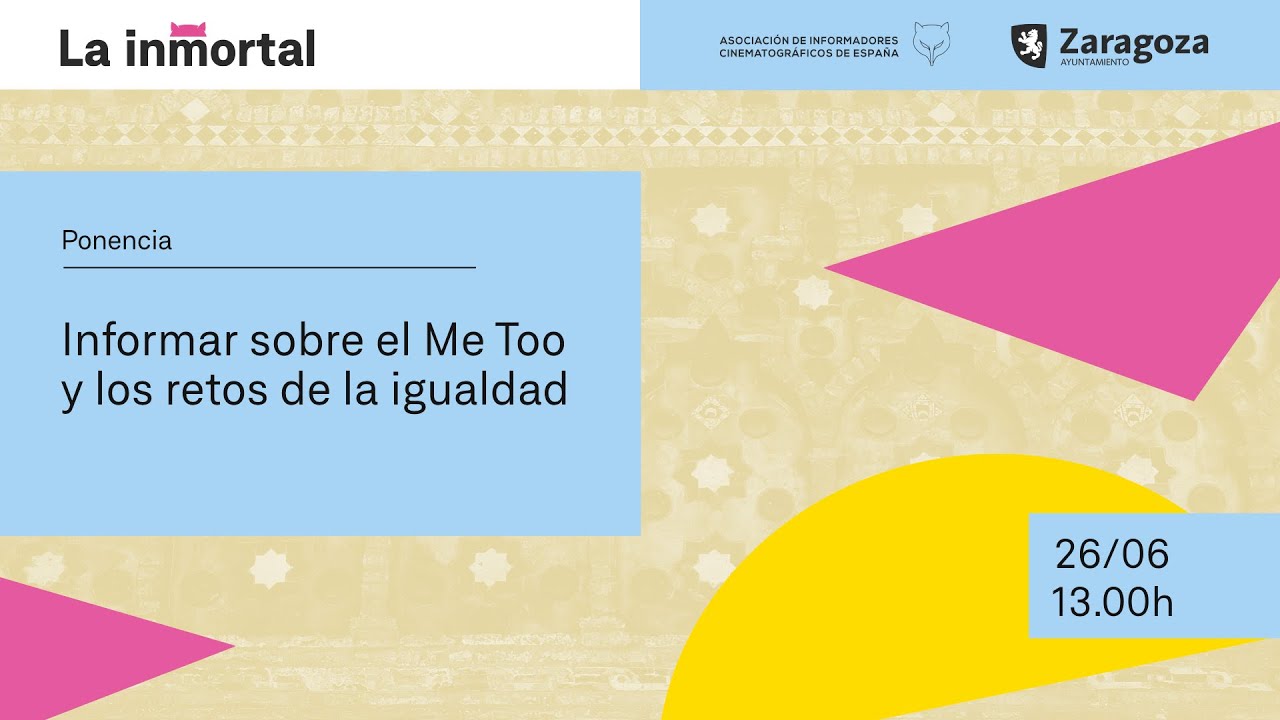 Informar sobre el Me Too y los retos de la igualdad