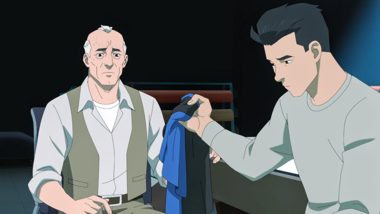 Mark gives back his Cursed Suit to Art : invincible season 4 scene recap