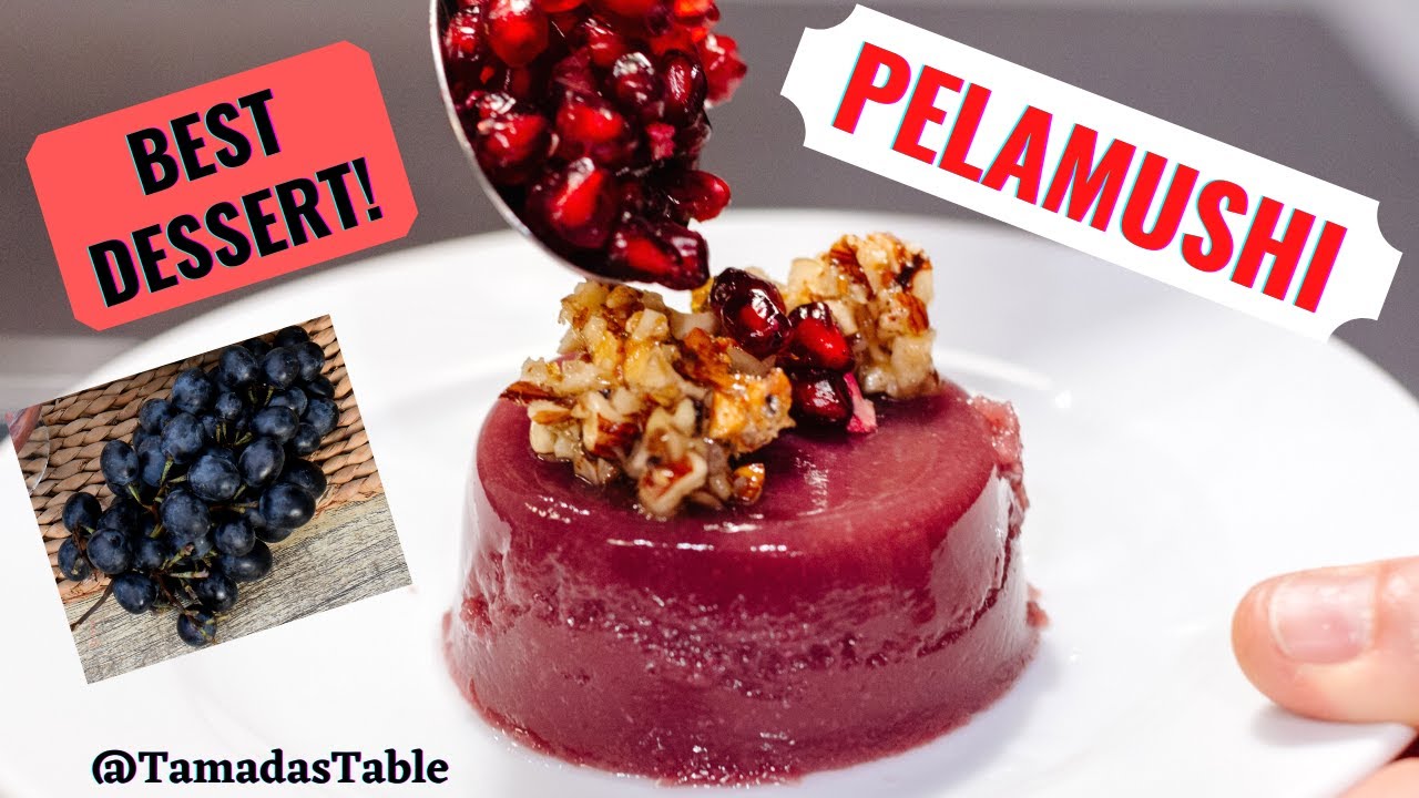 The Best Grape Juice Dessert (Pelamushi) | Pudding Recipe | Georgian