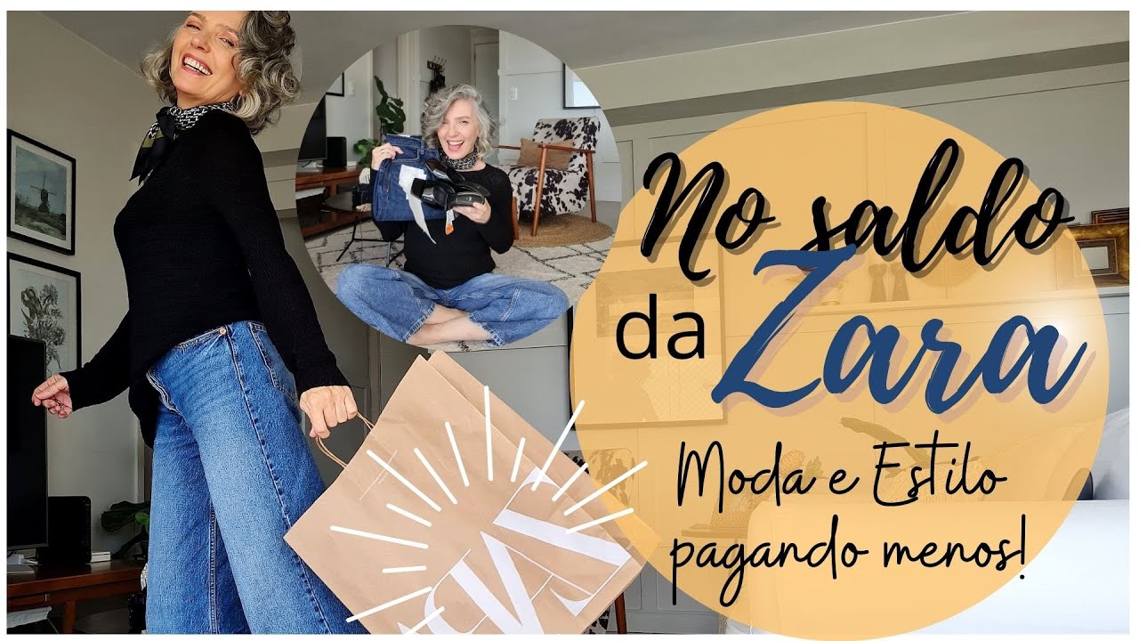 O QUE VALEU A PENA COMPRAR NO SALDO DA ZARA | MODA E ESTILO | MULHERES 50+ | VERINHA BERNARDINO
