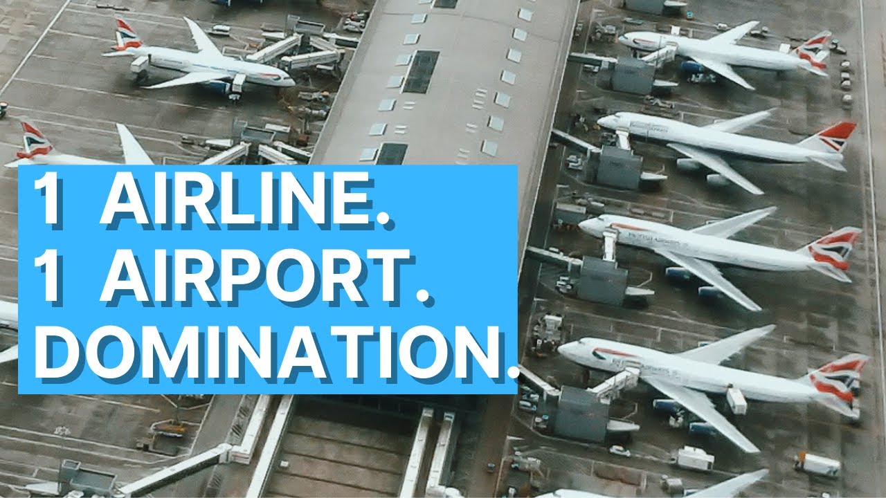 Fortress Hubs: How Some Airlines Dominate Airports