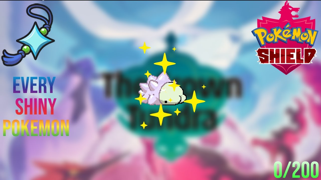 Every Shiny Pokemon In The Crown Tundra DLC 0/200