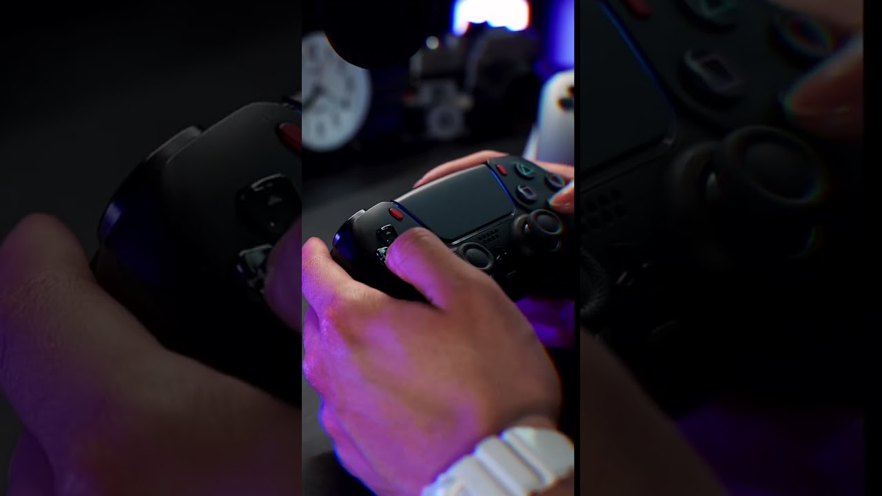 ASMR Clicky buttons on PS5 Dual Sense Controller #ps5 #asmrsounds #dualsense #videogames