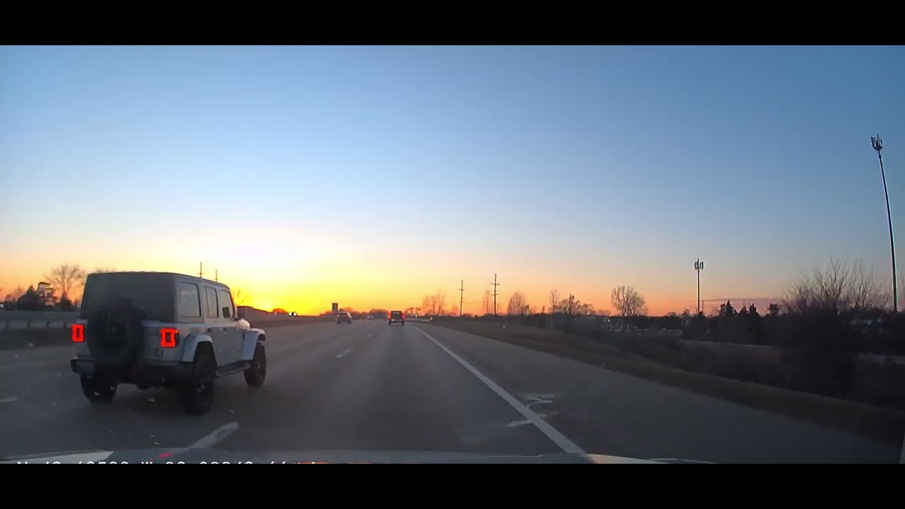 Riding into the sunset: WB M-59 Van Dyke to Rochester (no sound) March 9, 2026