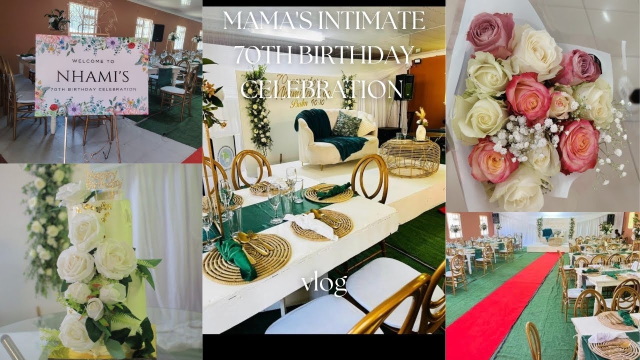 Celebrating 70 Years of Grace with Mama, family and friends.#vlog 