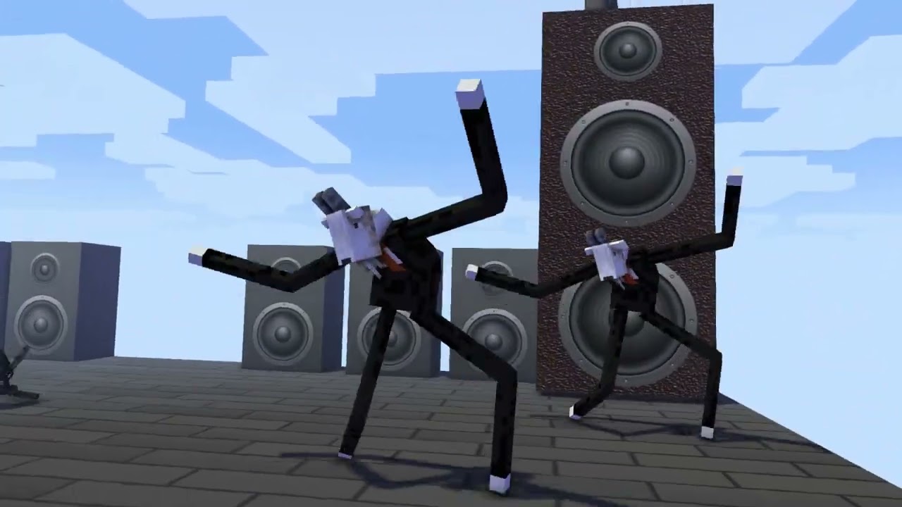 When monster take a break Enjoying Music and Dance