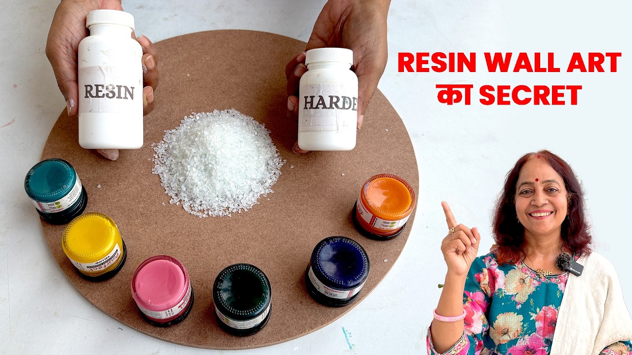 Resin Wall Art सीखते समय Color Base क्यों जरूरी है?