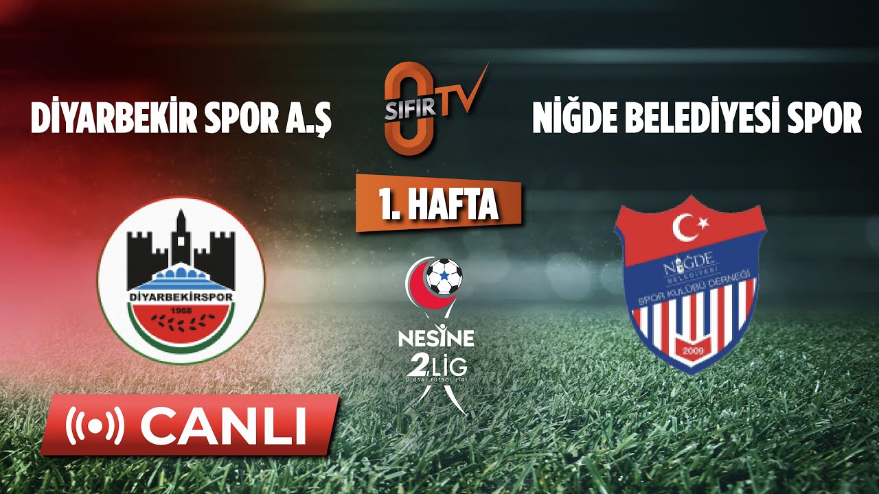 DİYARBEKİR SPOR A.Ş. - NİĞDE BELEDİYESİ SPOR (3.LİG 2.GRUP 07.09.2025)
