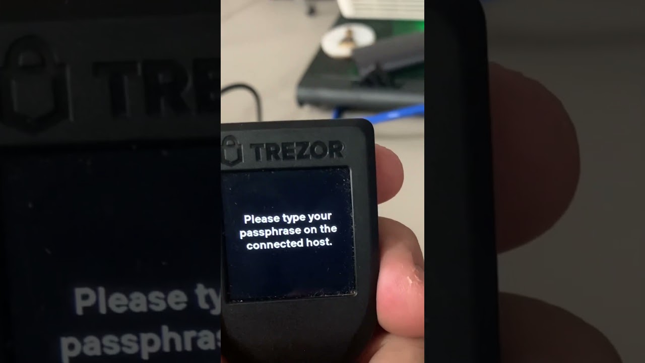 Nuca Fa&ccedil;a Isso - Dica Valiosa na Pr&aacute;tica para N&atilde;o Perder Bitcoin  #shorts #short #trezor #electrum