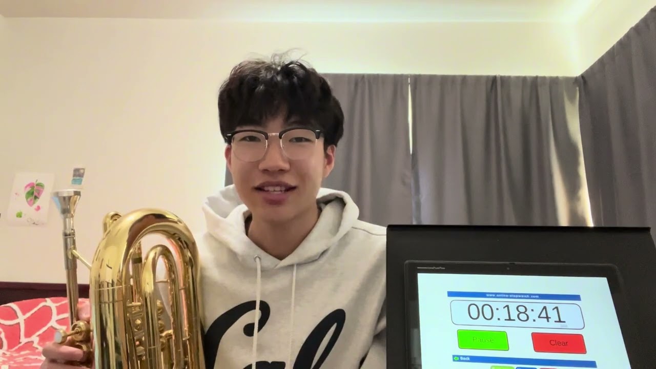 Playing 3,918 High Bbs on a Baritone