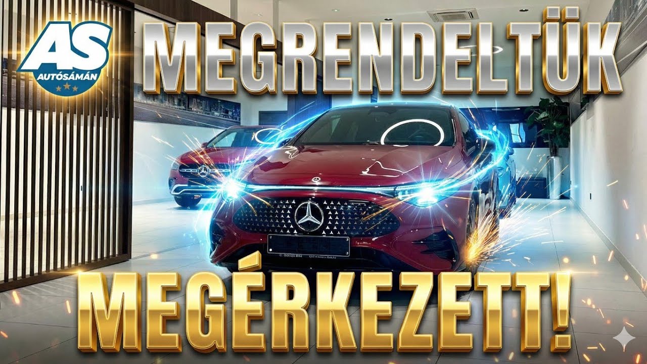 Végre MEGÉRKEZETT! // AUTÓSÁMÁN