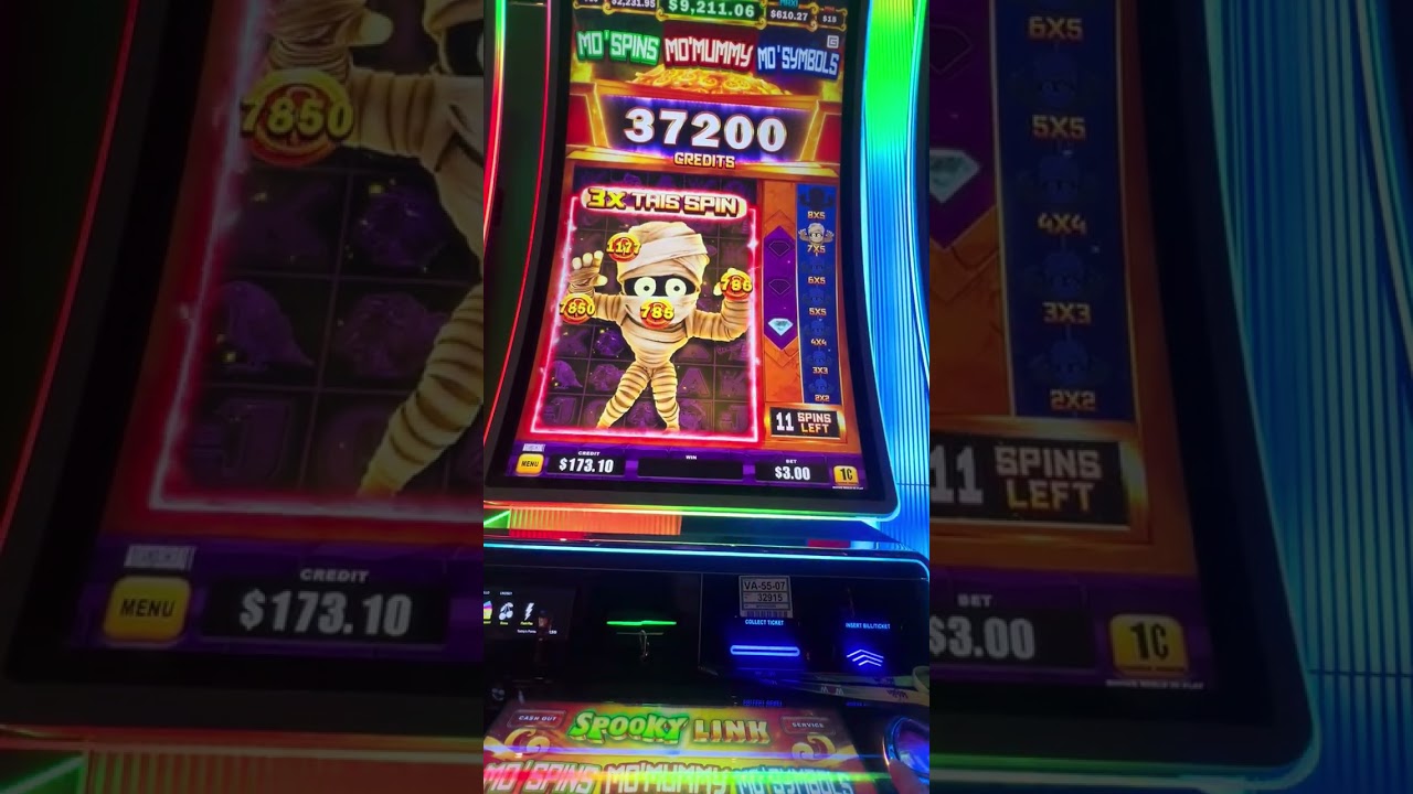 What a massive hit on Spooky Link Mo Mummy $3.00 bet ends in a jackpot 💰 