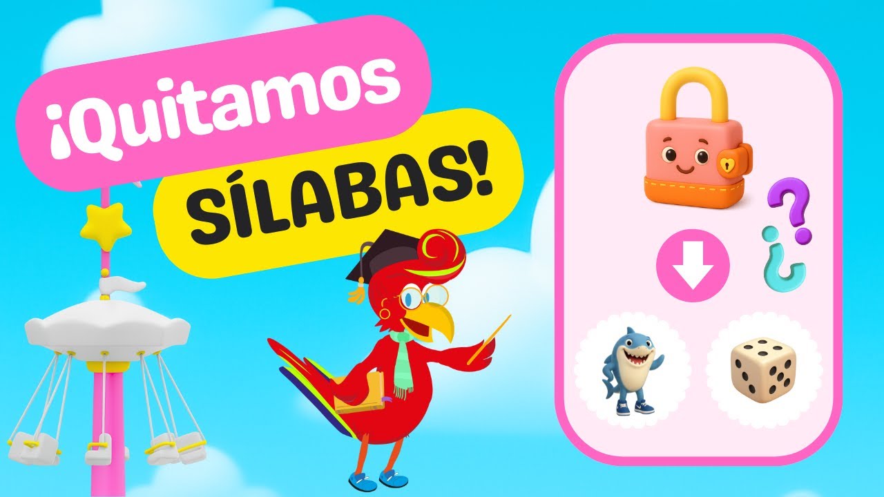¡Juega Con Las Sílabas! 🔠 ¿Qué Palabra Queda? | LaLaBla