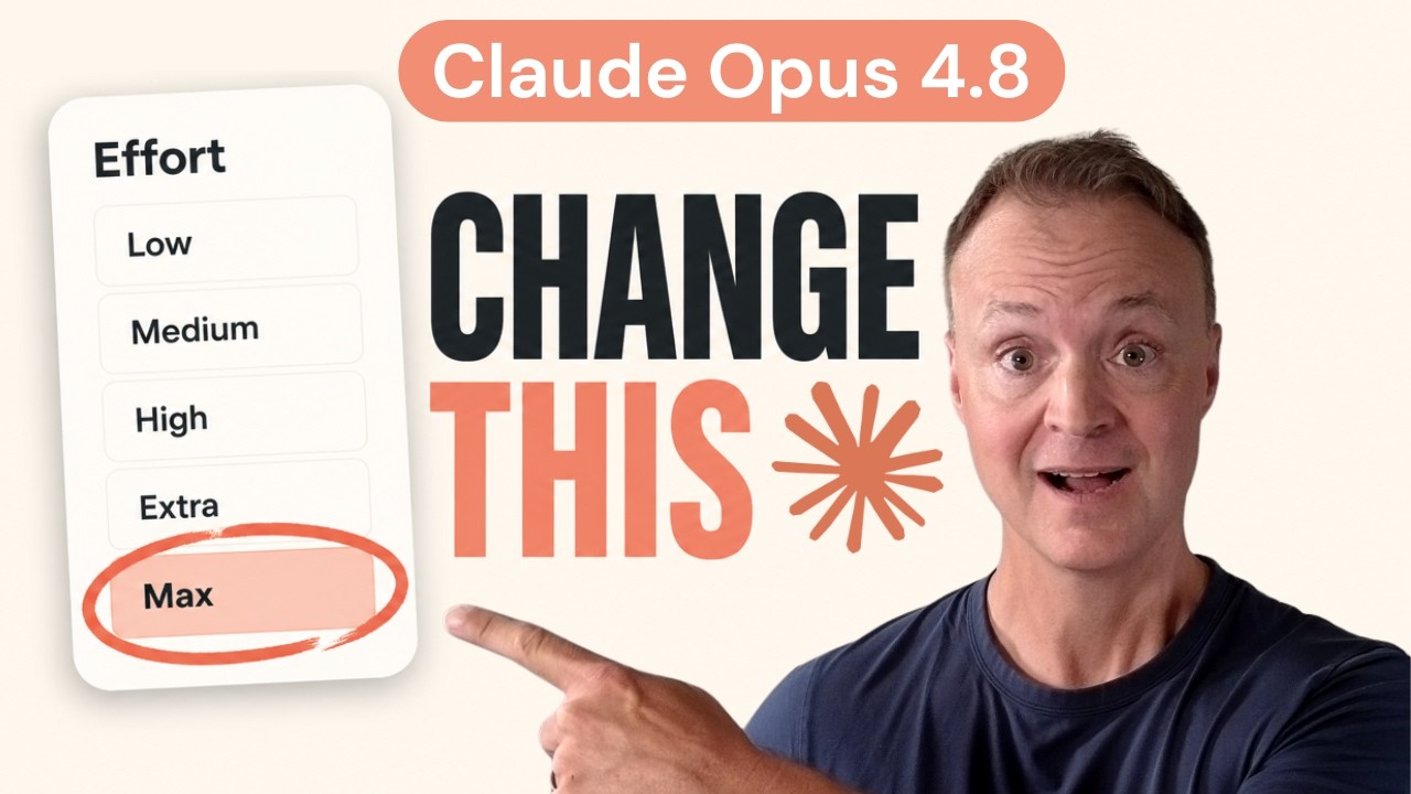 Claude Opus 4.8: как настроить глубину мышления ИИ!