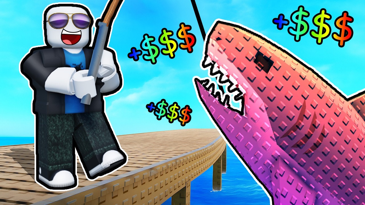 как стать МИЛЛИАРДЕРОМ в Roblox наймите рыбака...