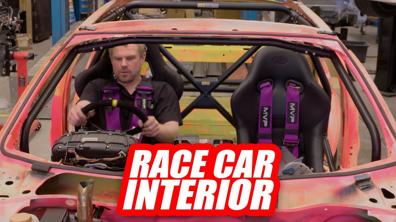 Bazza gets an Interior Upgrade  - Passenger Bucket Seat, Harnesses and Steering Wheel - Day Job