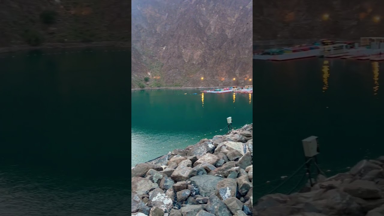 Kayak at hatta dam Dubai. Dubai adventure ride. #adventure #shorts #dubai #travel #explore
