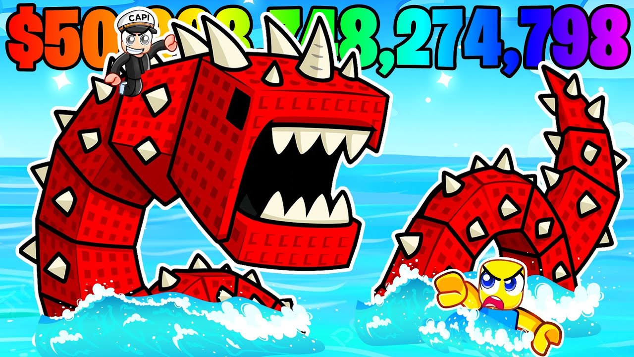 STEAL A MONSTER FISH in ROBLOX