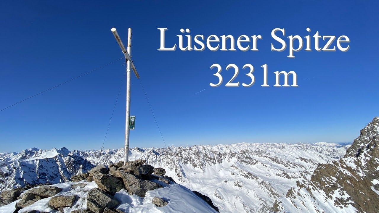 L&uuml;sener Spitze 3231m